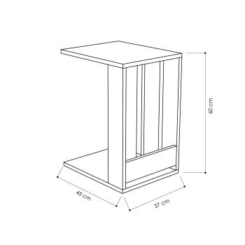 Стол приставной LEVE EDI SIDE TABLE