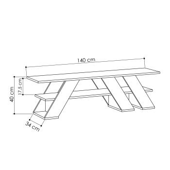 Тумба под ТВ Леве Фелла (Тумба под ТВ LEVE FELLA TV STAND)