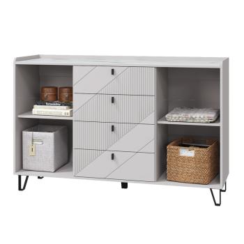 Комод с полками и ящиками MLK Кашемир