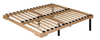 Кровать с ортопедическим основанием (дерево) Глазов-мебель Айрис 308 Люкс 140х200