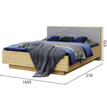 Кровать Тиана 160x200 КМК 0967.3