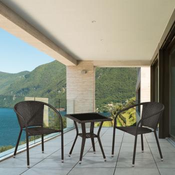 Комплект плетеной мебели Афина T25A/Y137C-W53