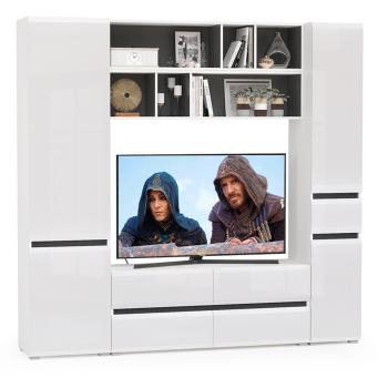 Гостиная Mobi Сидней Комплектация № 41 13.63 + 15.57 2шт + 13.200 + 13.202