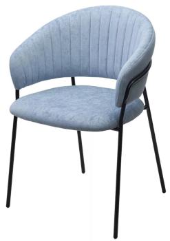 RAIN 13 blue, велюр / черный каркас