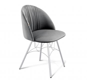 угольно-серый/хром лак