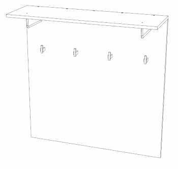 Вешалка Сильва