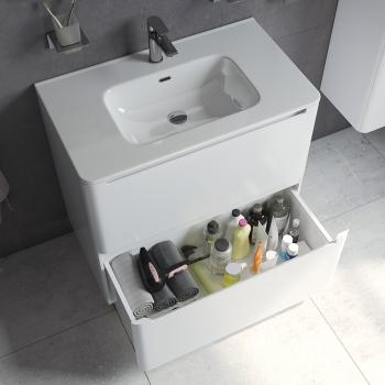 Тумба с умывальником напольная IDDIS Edifice 80 см