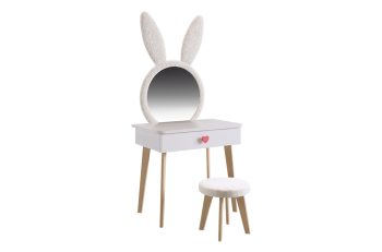 белое дерево/белый (плюш)