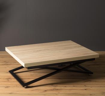 Дуб сонома/Черные опоры