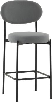 Велюр серый