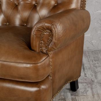 Кресло кожаное Decor of today Чарльз KH01657