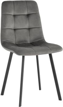 Велюр антрацитовый