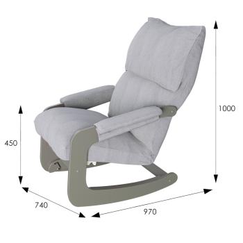 Кресло-качалка Мебелик Модель 81 (трансформер со стопором)