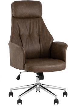 Экокожа коричневый