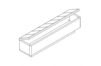 Скамья приставная Анрэкс 160 JAGGER