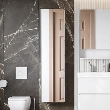 Шкаф-колонна Aquaton Сканди с зеркалом