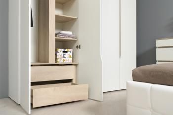 Шкаф двухстворчатый Mobi Муссон 13.198