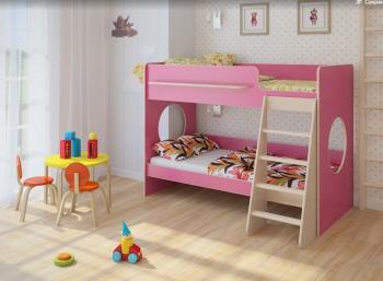 Венге светлый/розовый