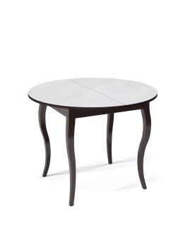 Венге/стекло белое сатин