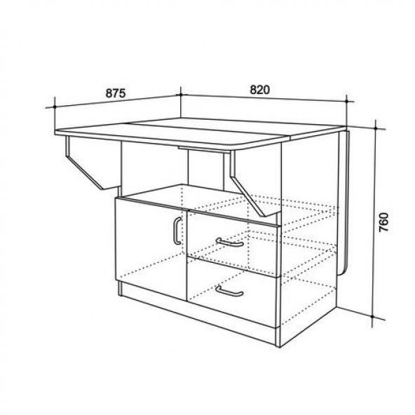 Стол-тумба Мебельсон