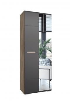 Шкаф 2х створчатый с зеркалом BTS Наоми ШК-22