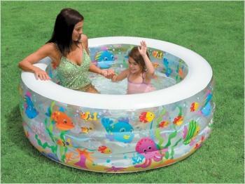 Детский надувной бассейн Intex