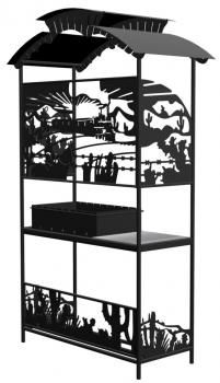 Мангал Просто Огонь Дикий Запад Лайт М60