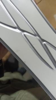 Стол обеденный Рифей 01 Белый/Серебро (У)