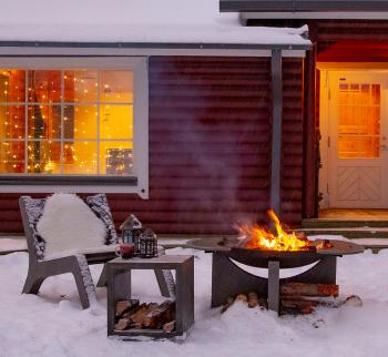 Дровница бетонная CONCRETIKA DR45