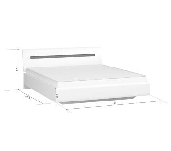 Кровать БРВ Мебель AZTECA S205-LOZ180x200