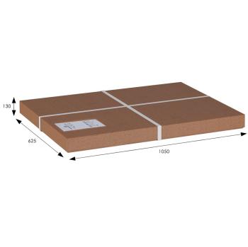 Стол журнальный Мебелик Массив решетка