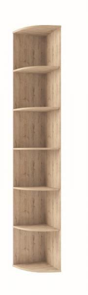 Шкаф Анрэкс открытый угловой OSKAR