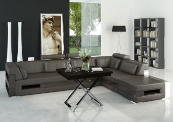 Стол-трансформер Levmar Cross D23/S79 Венге/Нержавеющая сталь