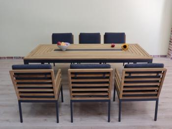 Обеденная группа Ideal Patio EGMONT стол тик 220