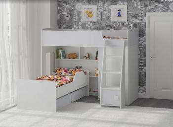 Белый/алюминий