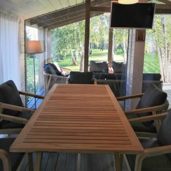 Стол обеденный Ideal Patio LEONOREN из тика 180x90
