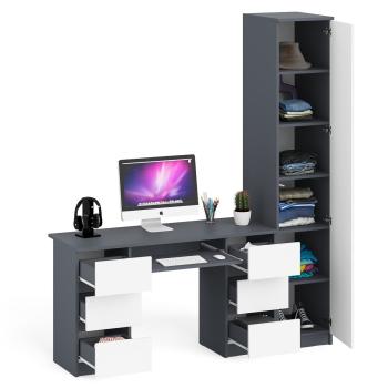 Стол компьютерный СВК Мори МС-2 + Пенал МШ400.1