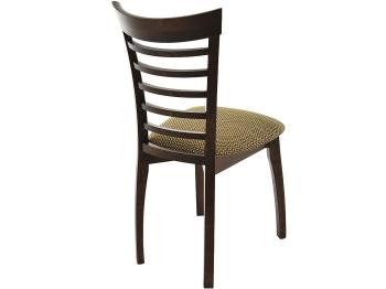 Стул M-CITY JIN D-2092 FABRIC SEAT CC PIAZZA DARK BEIGE / RUSTIC OAK