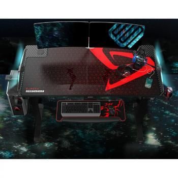 Стол для для компьютера c электрической регулировкой по высоте и RGB-подсветкой EUREKA ERK-EGD-S62B