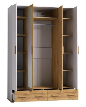 Шкаф для одежды и белья Глазов-мебель Айрис 555