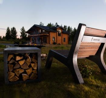 Дровница бетонная CONCRETIKA DR45