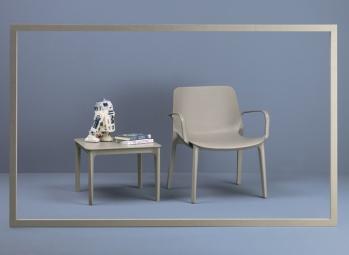 Кресло пластиковое Scab Design Ginevra Lounge