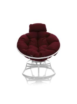 бордовая подушка