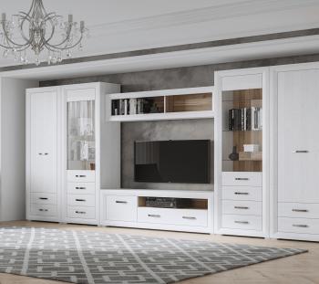 Шкаф навесной БРВ Мебель MALTA B136-SFW/15 без стекла