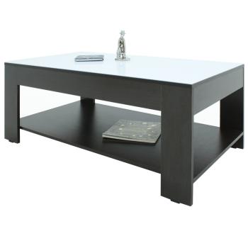 Венге/Стекло белое