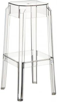 Табурет барный ReeHouse Siesta Contract Fox 75 прозрачный