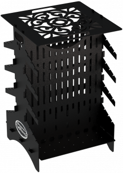 Мангал разборный Завод Палитра Вертикальный, ST3, 2мм