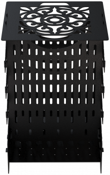 Мангал разборный Завод Палитра Вертикальный, ST3, 2мм