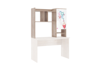 дуб мария/белый