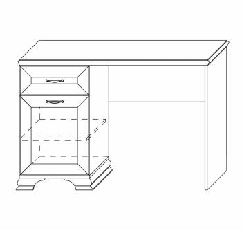 Стол письменный Кураж Сиена 1200